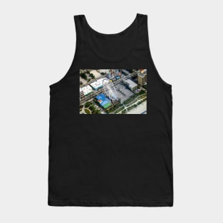 Aerial view of building, Myrtle beach Tank Top